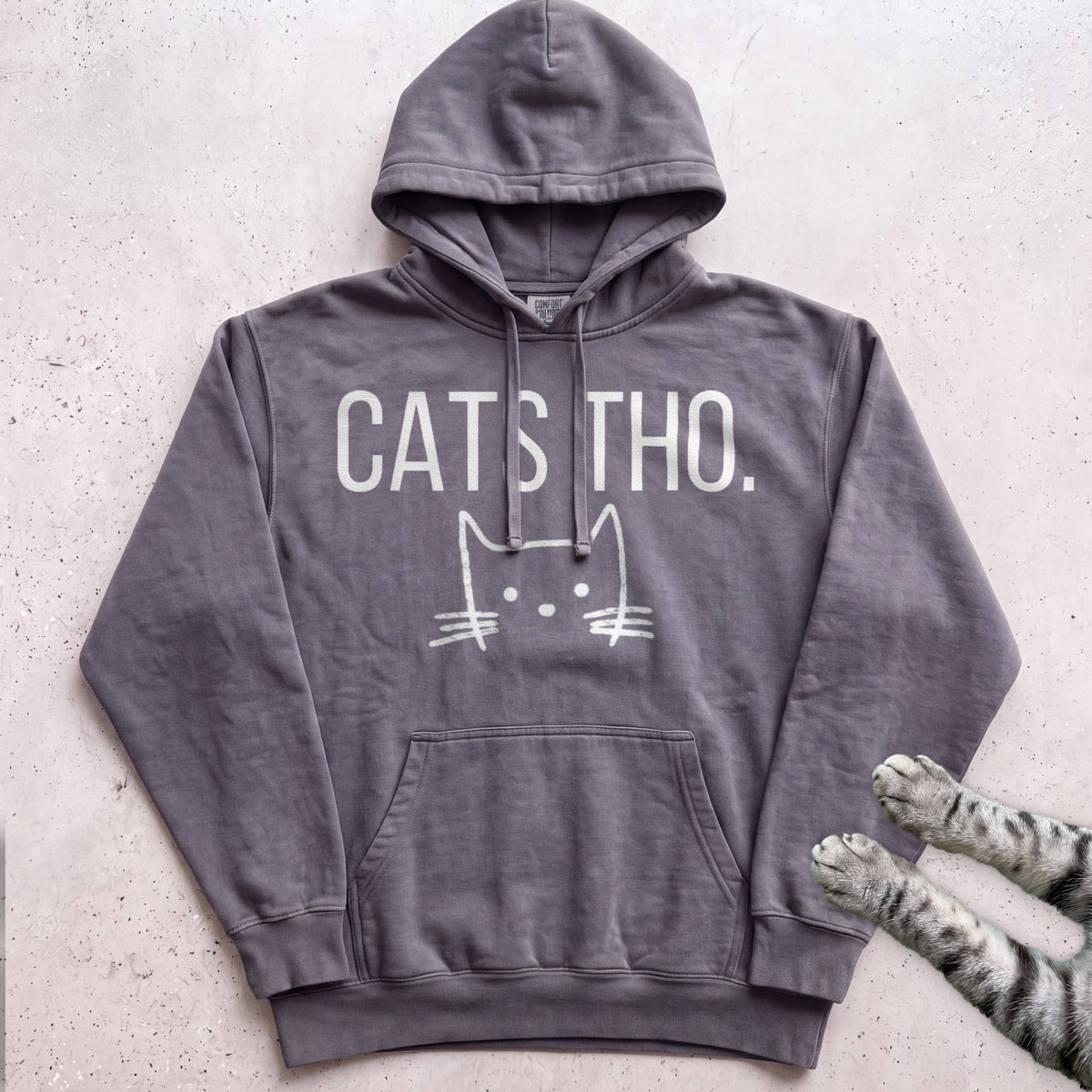Cats Tho Hoodie - Pepper