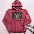Caught on Camera Cat Hoodie - Crimson