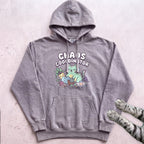 Chaos Coordinator Cat Hoodie - Grey