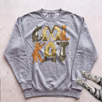 Cool Cat Sweatshirt - Grey