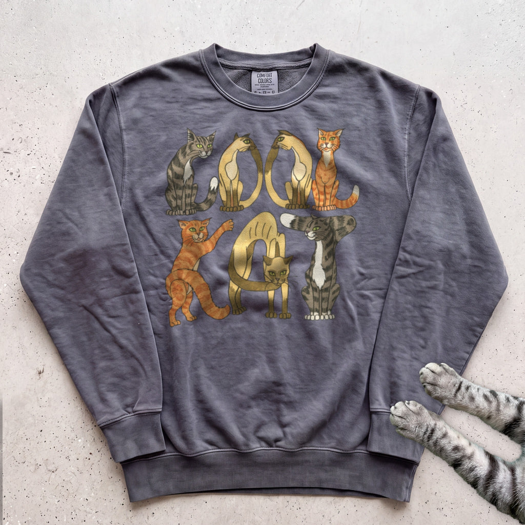 Cool Cat Sweatshirt - Pepper