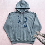 Cosmic Cats Hoodie - Seafoam