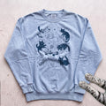 Cosmic Cats Sweatshirt - Chambray