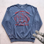 Dance, Dance, Dance Meow Sweatshirt - Blue Jean