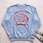 Dance, Dance, Dance Meow Sweatshirt - Chambray
