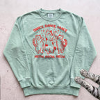 Dance, Dance, Dance Meow Sweatshirt - Light Green