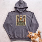 First Class Stamp Custom Personalized Cat Hoodie - Pepper
