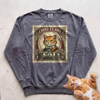 First Class Stamp Custom Personalized Cat Sweatshirt - Pepper