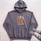 Gingerbread Cat House Hoodie - Pepper