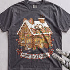 Gingerbread Cat House T-Shirt - Pepper