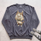 Kimono Cat Sweatshirt - Pepper