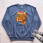 Kitten Nuggets Sweatshirt - Blue Jean