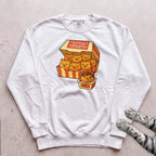 Kitten Nuggets Sweatshirt - White