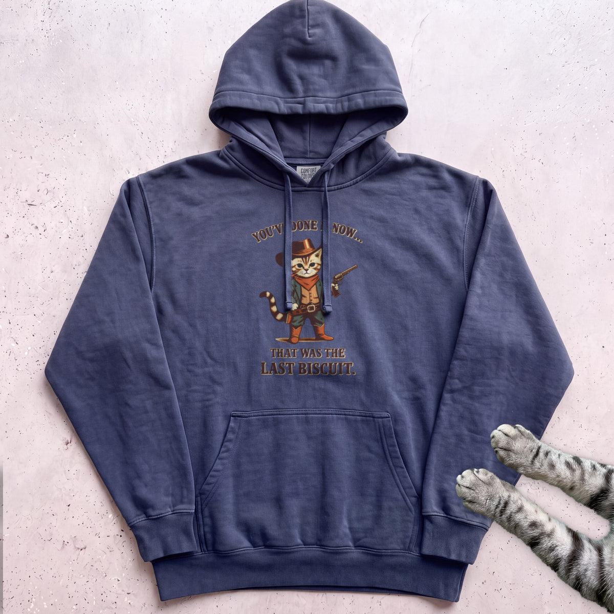 Last Biscuit Hoodie - True Navy