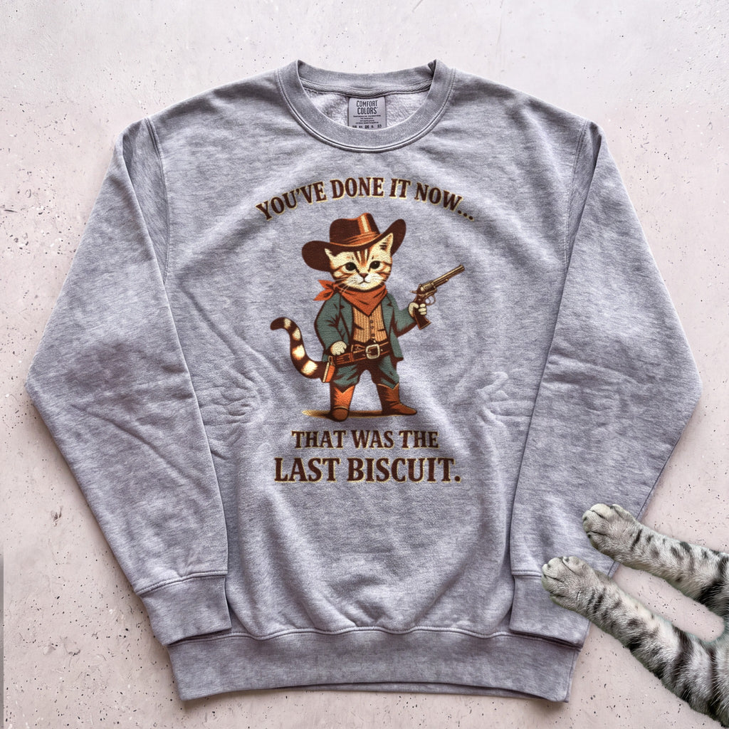 Last Biscuit Sweatshirt - Grey