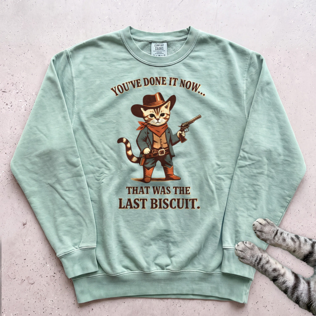 Last Biscuit Sweatshirt - Light Green
