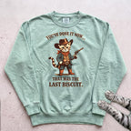 Last Biscuit Sweatshirt - Light Green