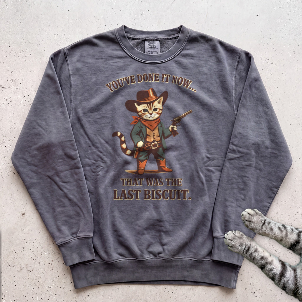 Last Biscuit Sweatshirt - Pepper