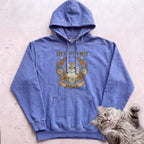 Life is Better With Your Cat Customizable Personalized Hoodie - Flo Blue