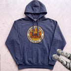 Living Room National Park Cat Hoodie - True Navy