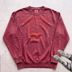 Meowdy Partner Cat Sweatshirt - Crimson