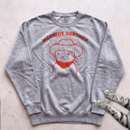 Meowdy Partner Cat Sweatshirt - Grey