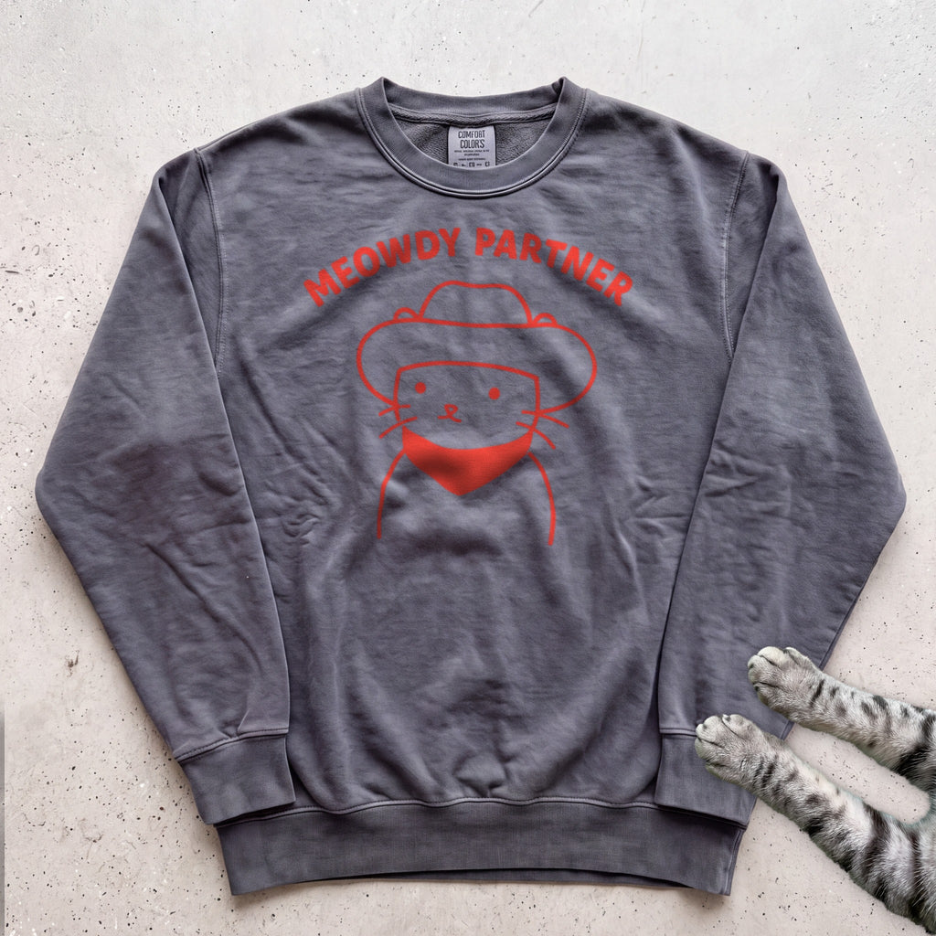 Meowdy Partner Cat Sweatshirt - Pepper