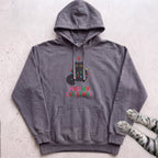Meowy Christmas Lights Cat Hoodie - Pepper