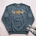 My Needs are Simple Cat Sweatshirt - Blue Spruce