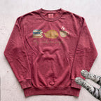 My Needs are Simple Cat Sweatshirt - Crimson