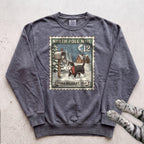 North Pole Post Cat Sweatshirt - Pepper