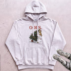 Oops Tree Cat Hoodie - White