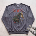 Oops Tree Cat Sweatshirt - Pepper