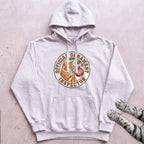 Ornament Inspector Cat Hoodie - White