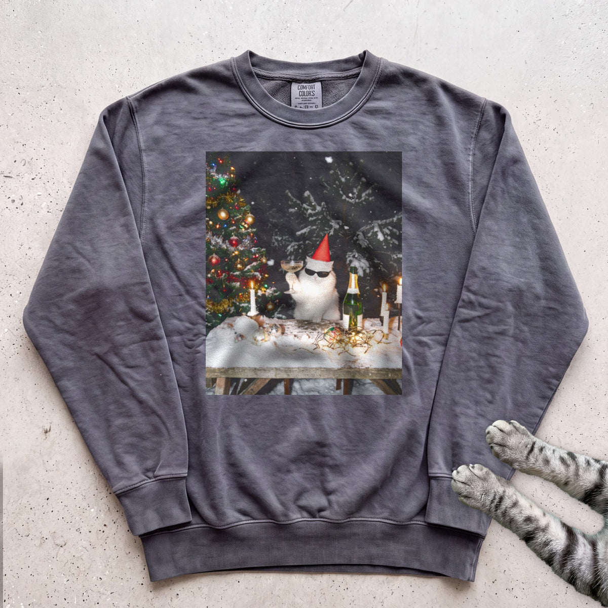 Party Cat Sweatshirt - Pepper