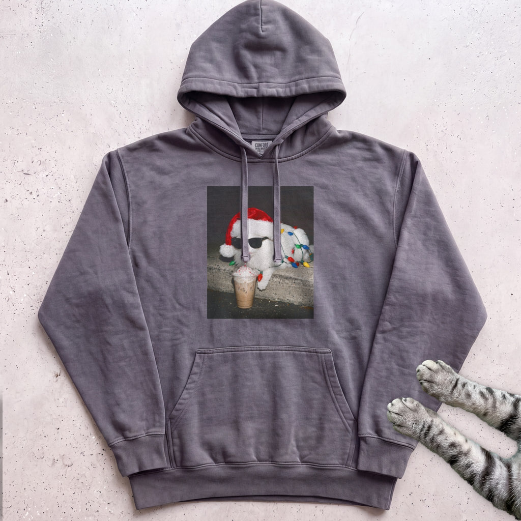 Peppermint Latte Cat Hoodie - Pepper
