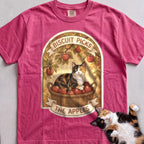 Personalized Apple Picking Cat T-Shirt - Crunchberry