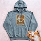Personalized Balloon Parade Cat Hoodie - Seafoam