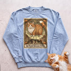 Personalized Balloon Parade Cat Sweatshirt - Chambray
