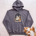 Personalized Bedsheet Ghost Haunting Hours Cat Hoodie - Pepper
