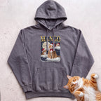 Personalized Bootleg Christmas Cat Hoodie - Pepper