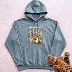 Personalized Cat Collage Hoodie - Seafoam