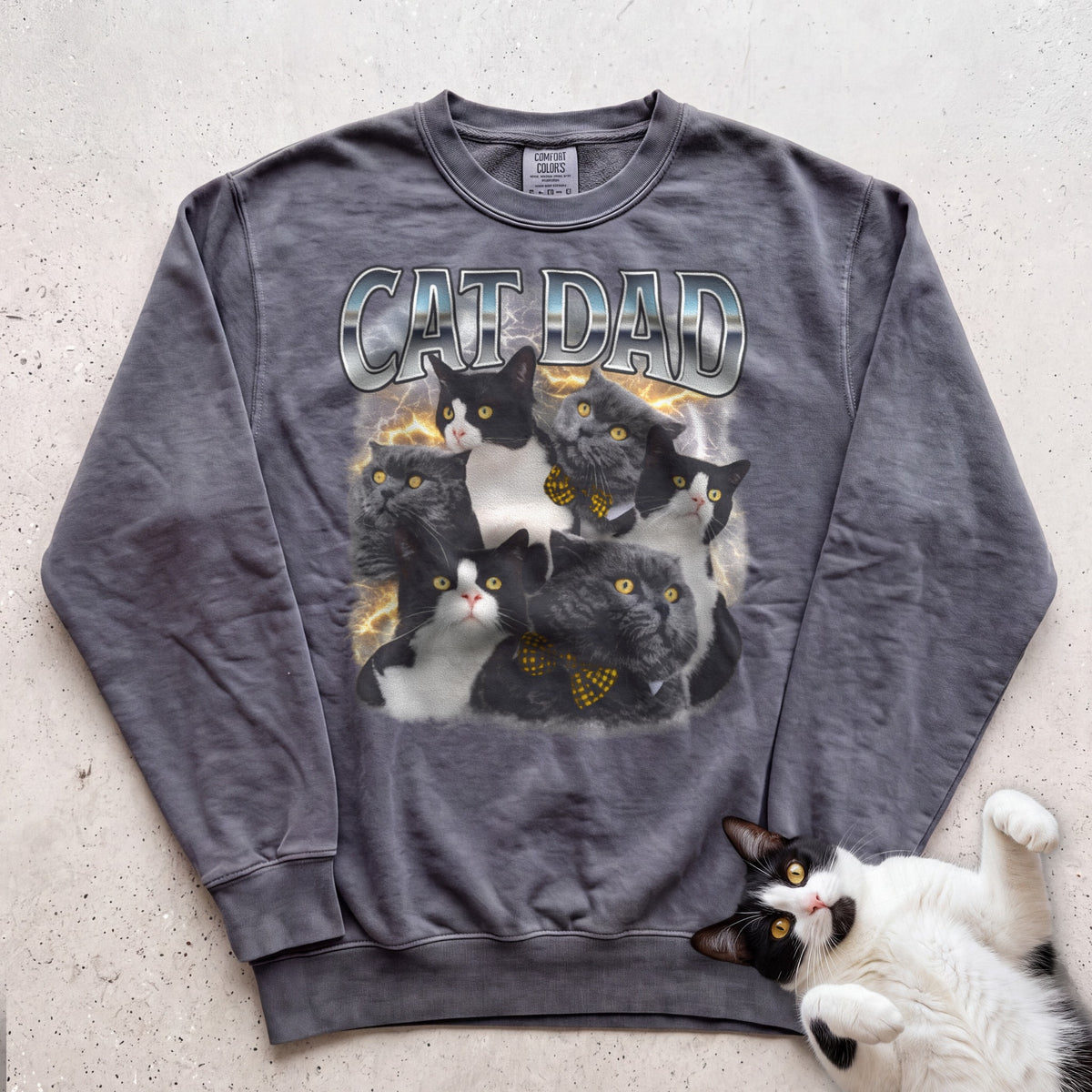 Personalized Cats Sweatshirt - Pepper
