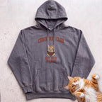 Personalized Christmas Club Varsity Cat Hoodie - Pepper