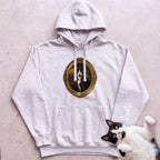 Personalized Count Vampire Cat Hoodie - White