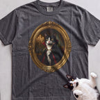 Personalized Count Vampire Cat T-Shirt - Pepper