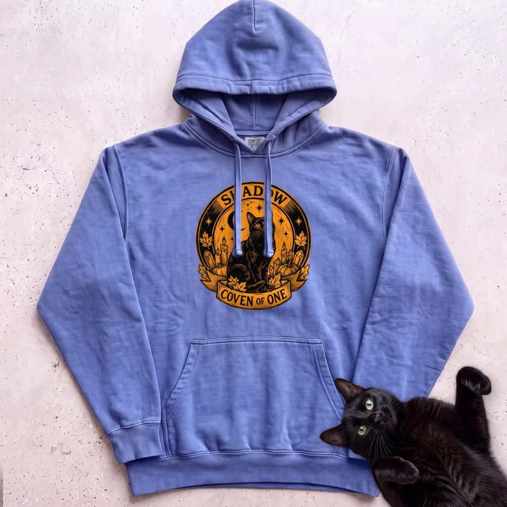 Personalized Coven of One Cat Hoodie - Flo Blue