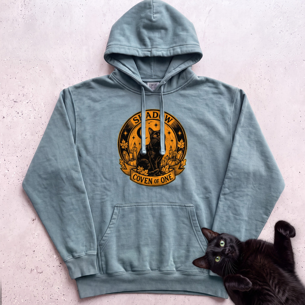Personalized Coven of One Cat Hoodie - Seafoam