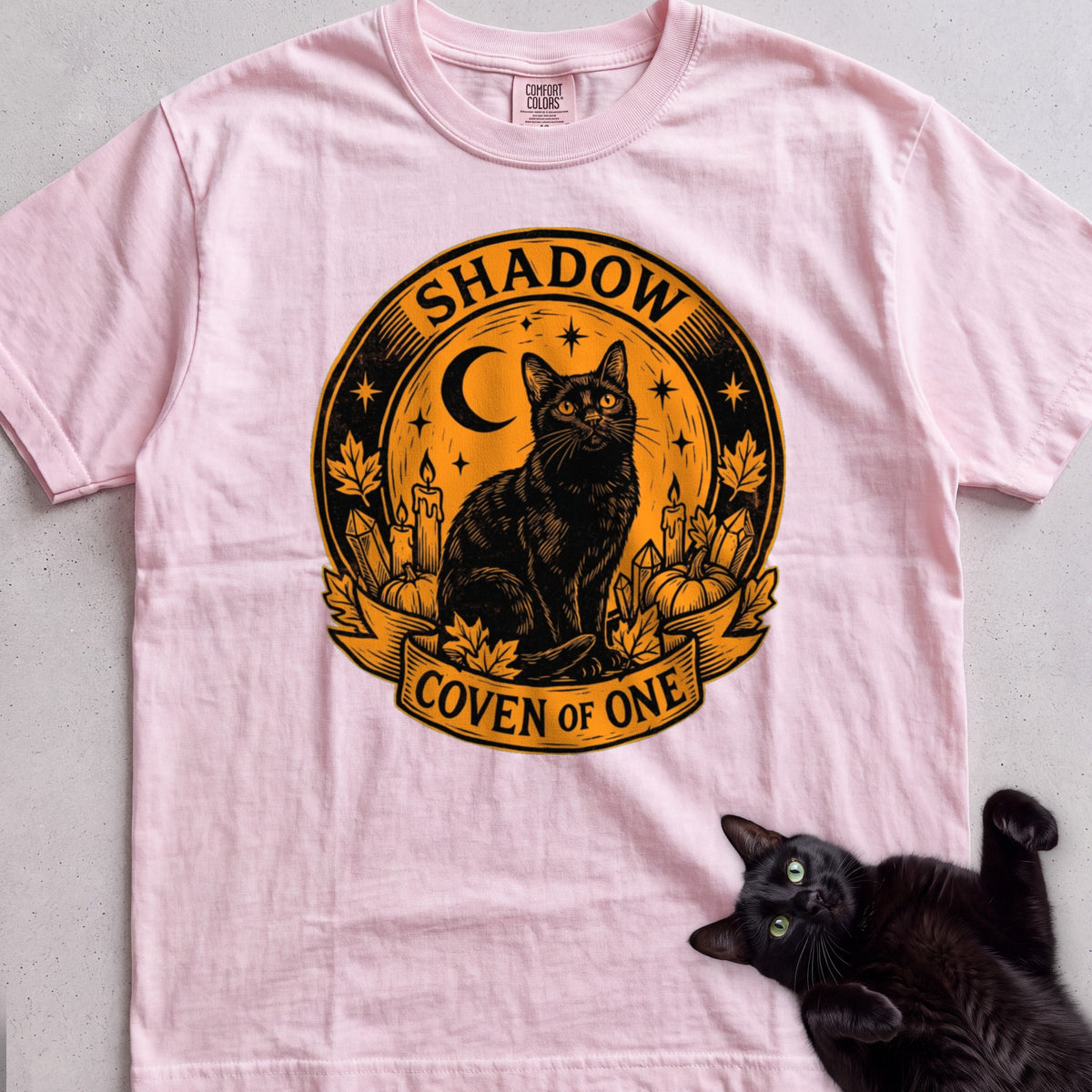 Personalized Coven of One Cat T-Shirt - Blossom