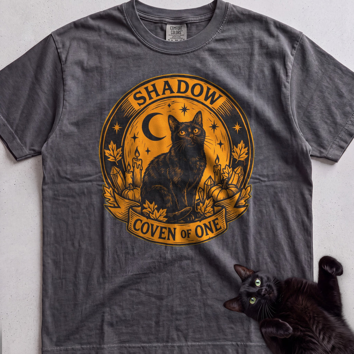 Personalized Coven of One Cat T-Shirt - Pepper